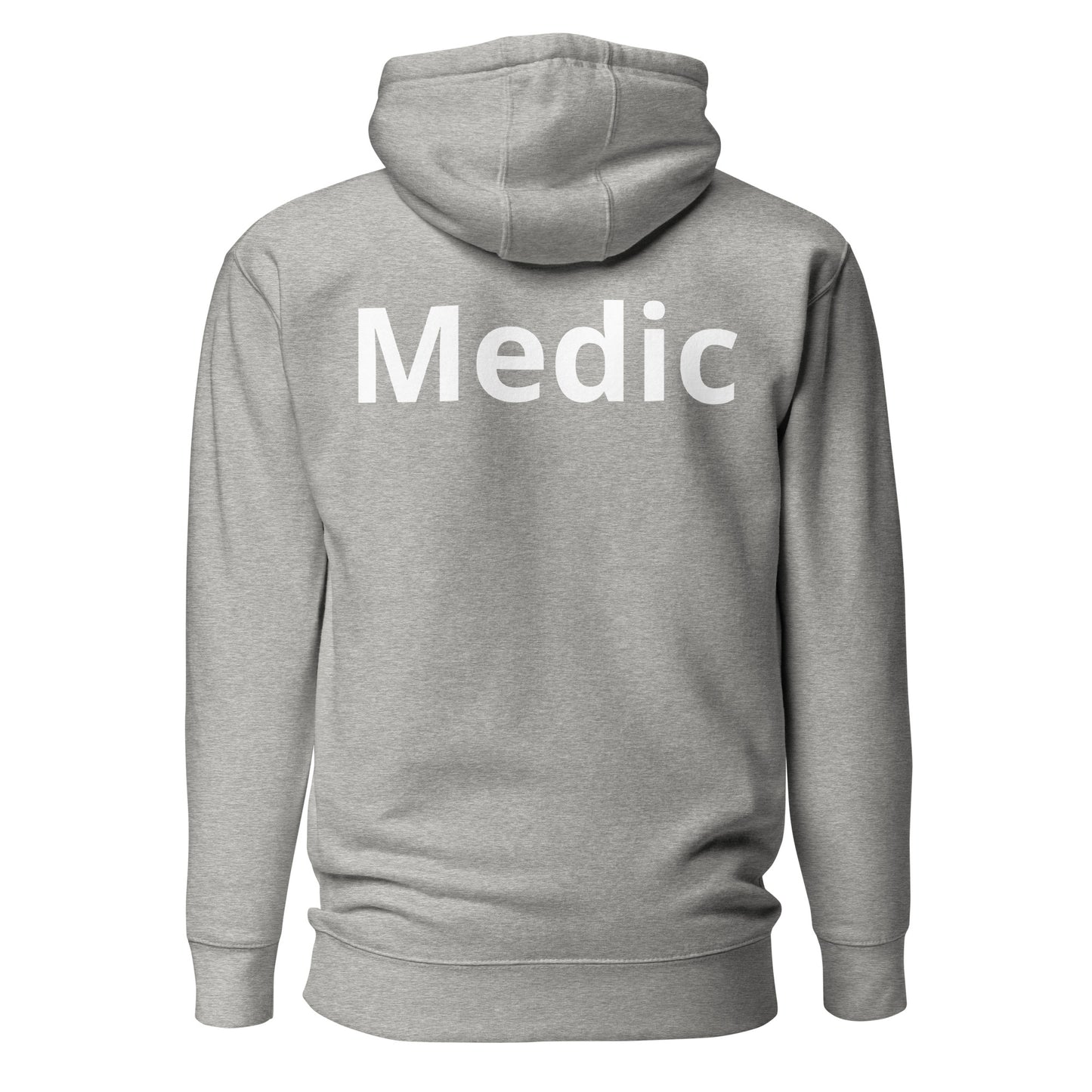 BRG - Medic hoodie (Embroidered - white print)