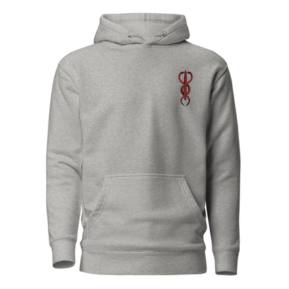 BRG - Medic hoodie (Embroidered - white print)