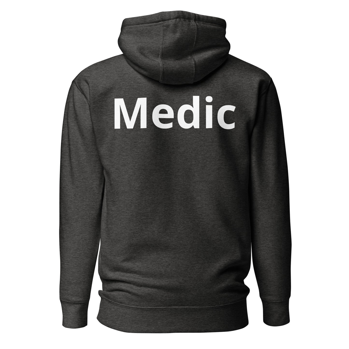 BRG - Medic hoodie (Embroidered - white print)