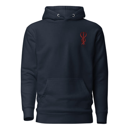 BRG - Medic hoodie (Embroidered - white print)